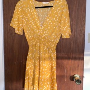 Yellow star dress